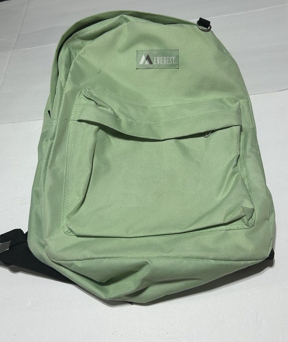 Everest 1045K Basic Backpack, 18", Jade Used Back To School